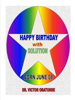 cover image of BORN JUNE 08